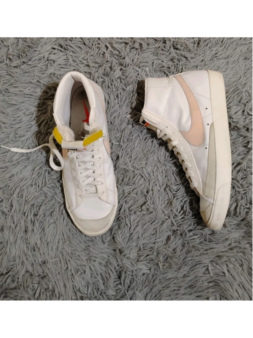 Nike Blazer Mid 77 Vintage Men's Size 11 Sneaker White Pink Foam BQ6806-108